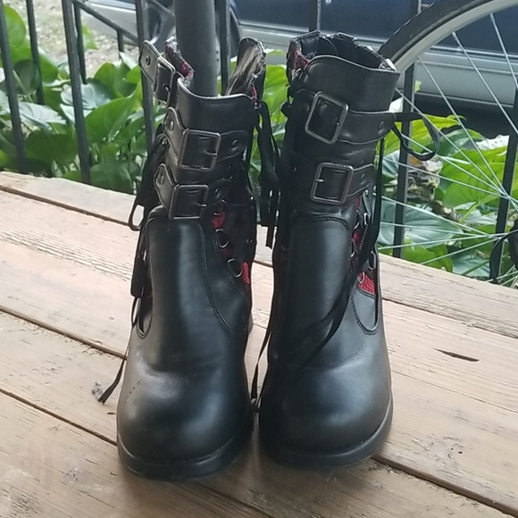 Demonia "Crypto-51" boots womens size 7.5/8 - Picture 6 of 6